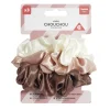 Chouchou à cheveux x3 en tissu satiné L10,5cm < Gifi Online