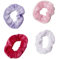 Chouchou en velours coloris assortis x4 < Gifi