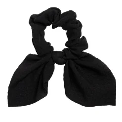 Chouchou foulard satiné blanc