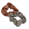 Chouchou marron et cuivre x2 < Gifi Clearance