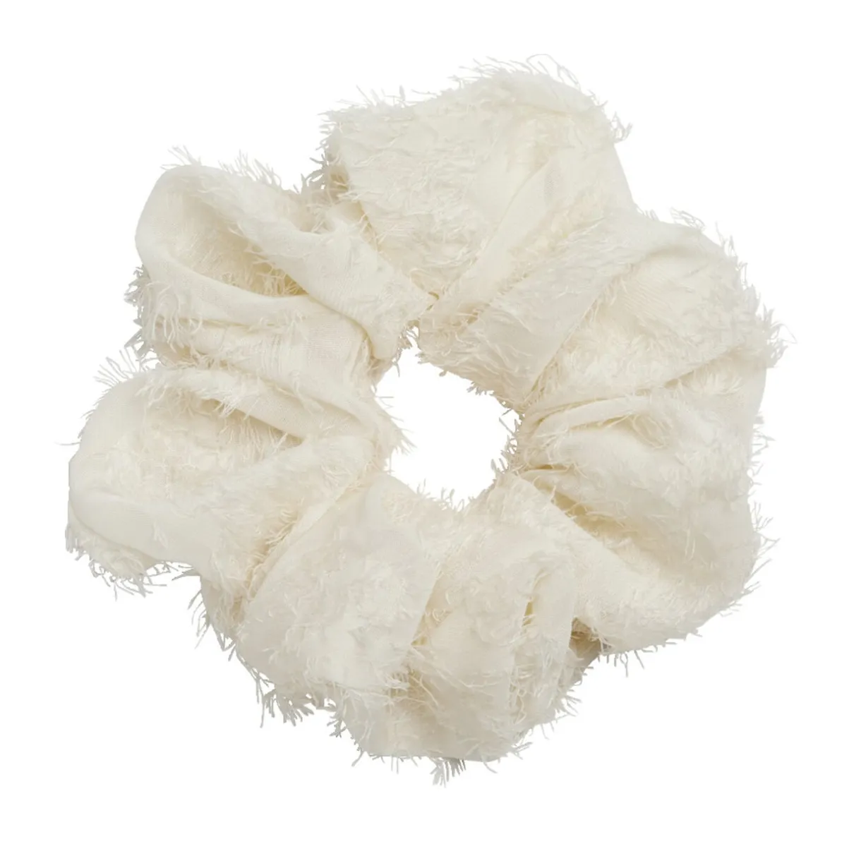 Chouchou scrunchie blanc fil doux < Gifi Hot