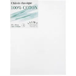 Châssis blanc 30x40cm < Gifi Sale