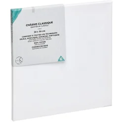 Châssis blanc 30x30cm < Gifi Hot