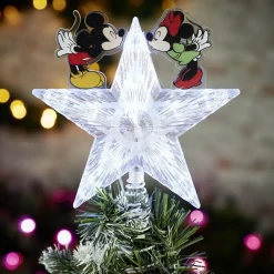 Cimier tête de sapin Noël lumineuse Mickey et Minnie Disney < Gifi Best