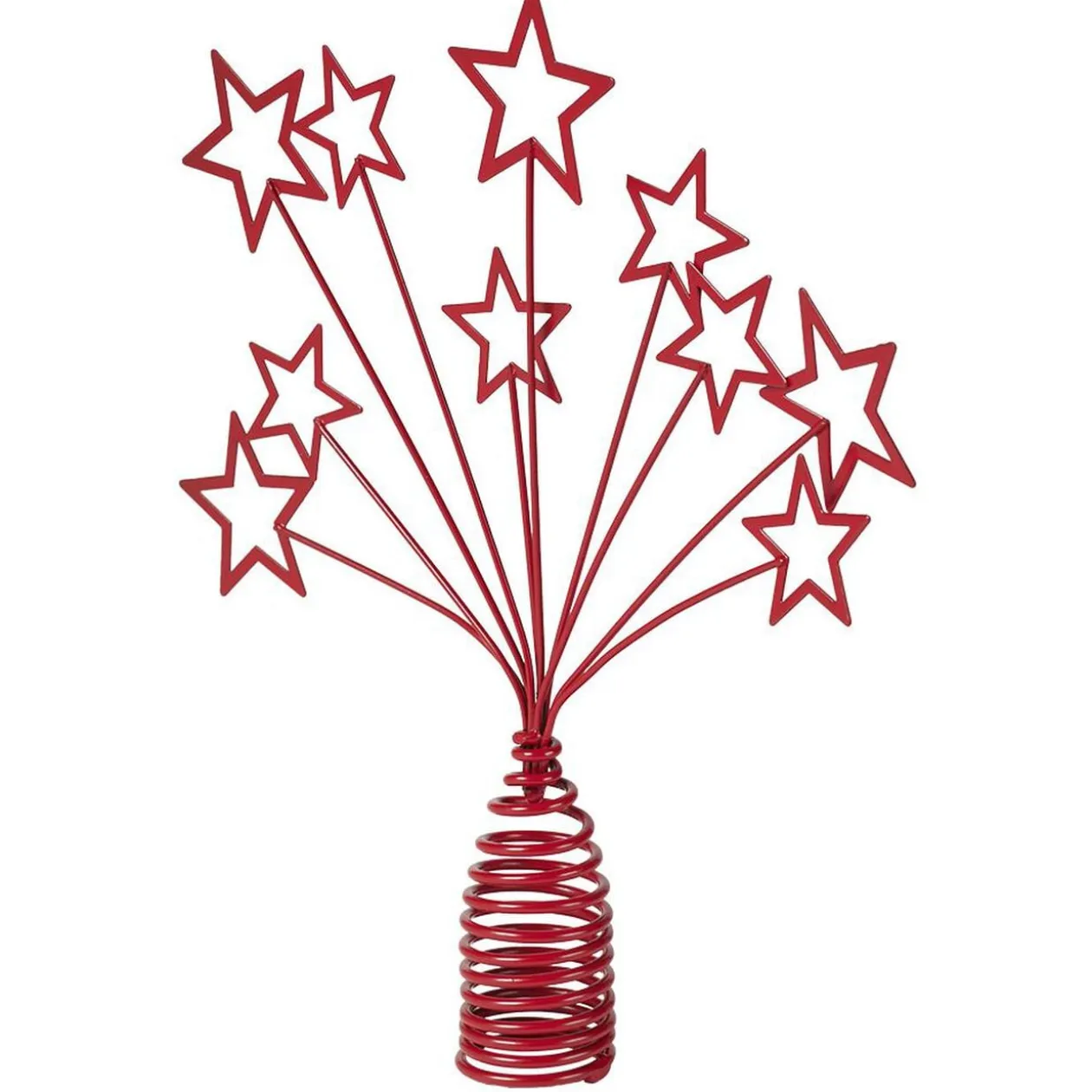 Cimier tête de sapin étoiles filantes Noël - 3 modèles