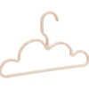 Cintre nuage enfant rose x2