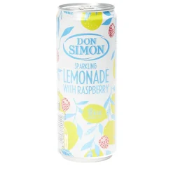 Citronnade pétillante à la framboise Don Simon canette 33cl