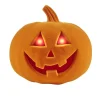 Citrouille Halloween LED floquée effet velours orange ou noire H21cm < Gifi Clearance