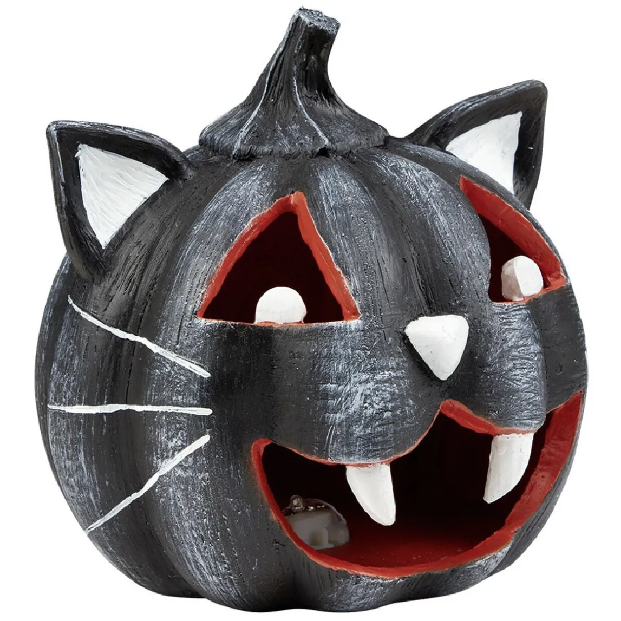 Citrouille tête de chat led couleur changeante décoration Halloween < Gifi Hot