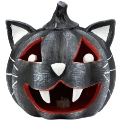 Citrouille tête de chat led couleur changeante décoration Halloween < Gifi Hot