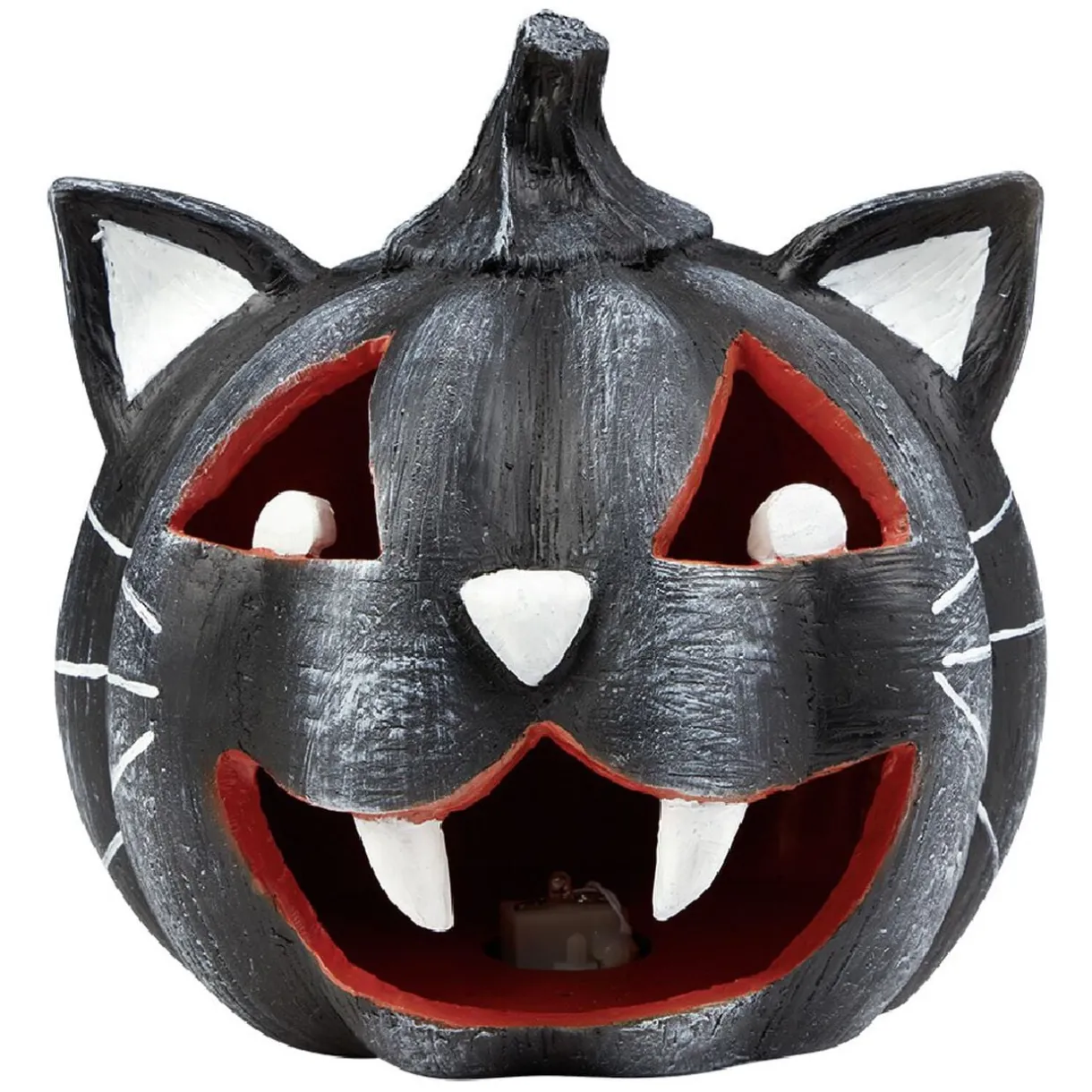 Citrouille tête de chat led couleur changeante décoration Halloween < Gifi Hot