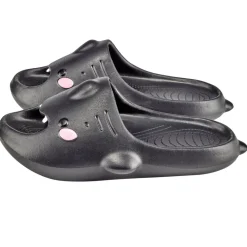 Claquettes raie manta noires 42/43