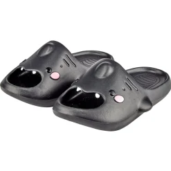 Claquettes raie manta noires 40/41