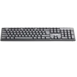 Clavier filaire noir USB 14x42cm < Gifi Discount