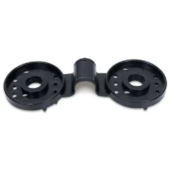 Clip fixation noir pour brise vue x20