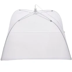 Cloche moustiquaire pliable blanche 43x43xH20cm < Gifi Hot