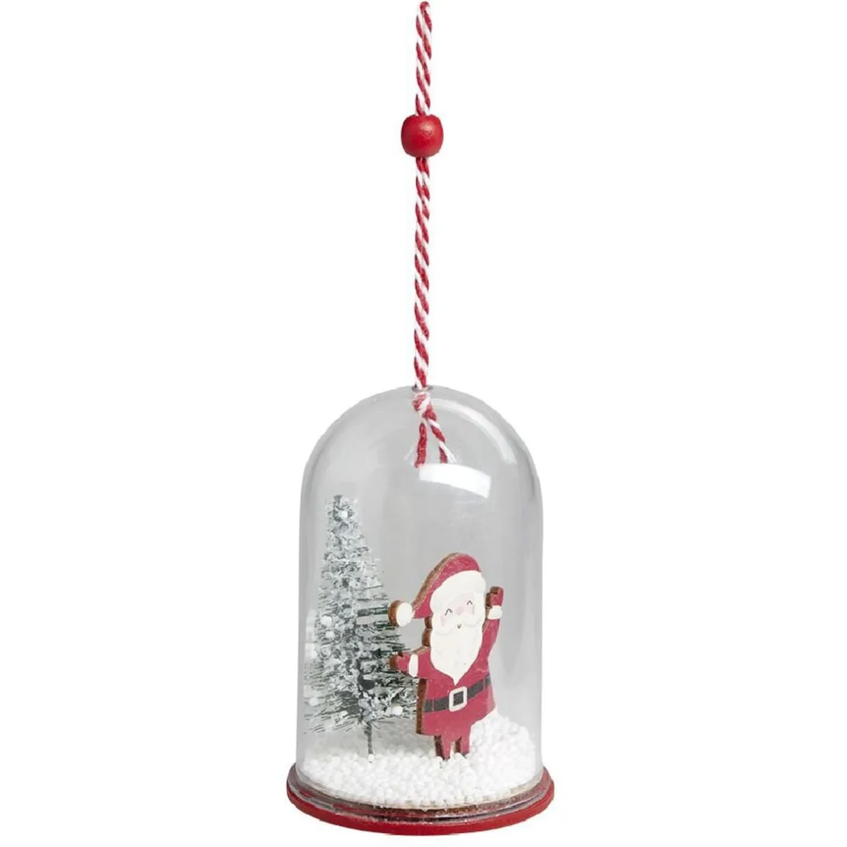 Cloche à suspendre déco Noël avec personnage en bois Ø6xH10,5cm < Gifi Hot
