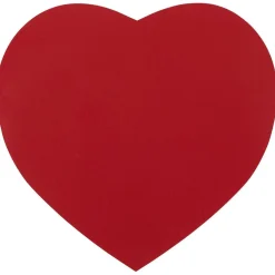 Coeur adhésif rouge x25 < Gifi Discount