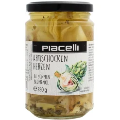 Coeur d'artichaut mariné à l'huile d'olive 280gr