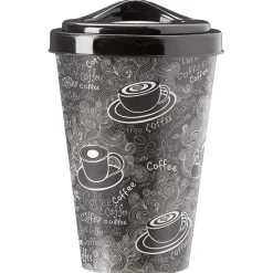 Coffee cup mug avec couvercle 400 ml < Gifi Sale