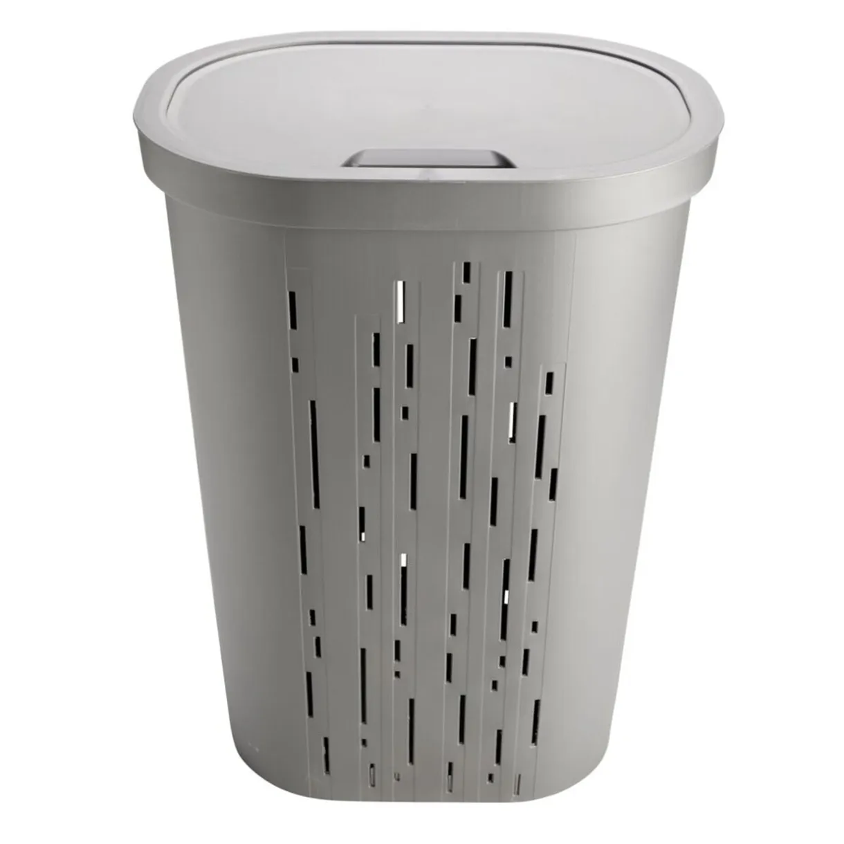 Coffre à linge 55L plastique gris 45x35xH60cm < Gifi Sale