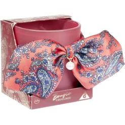 Coffret bougie + chouchou imprimé bandana