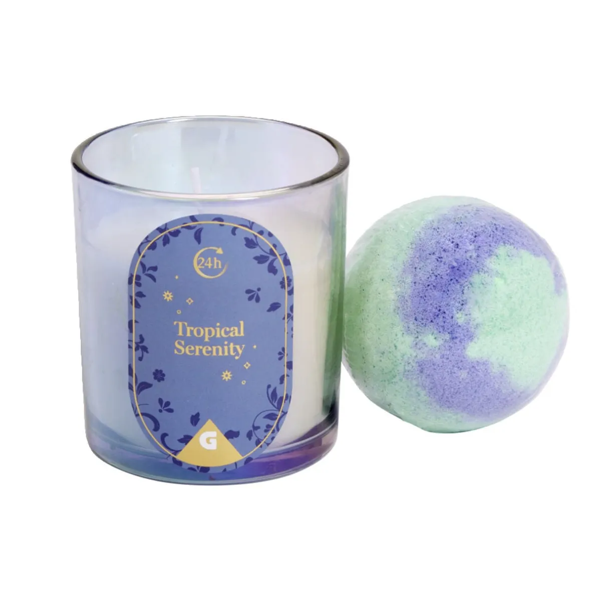 Coffret bougie x1 et bombe de bain x1 - 3 modèles < Gifi New