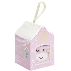 Coffret cadeau chaussettes cocooning licorne Noël rose et doré (31/34 ou 35/39) < Gifi Sale