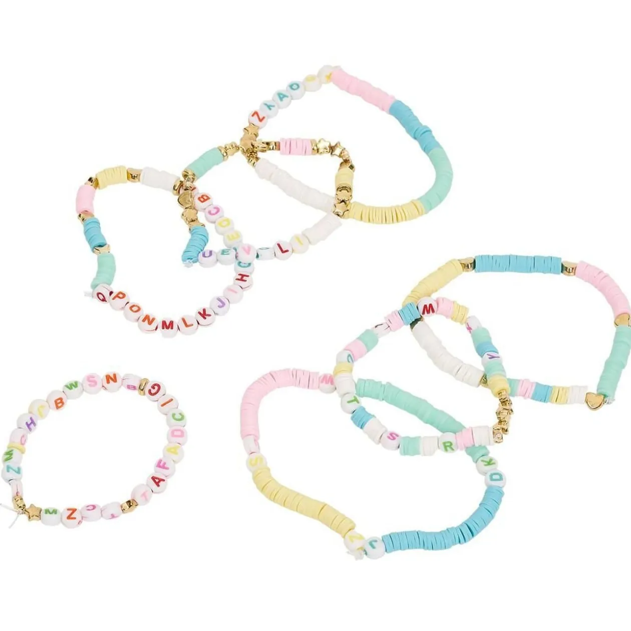 Coffret créatif 150 perles multicolore DIY