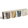 Coffret 4 mug faïence 35cl < Gifi