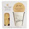 Coffret mug 330ml avec 3 sachets de thé et 2 bougies (3 modèles) < Gifi Discount