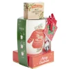 Coffret mug Noël 330ml motif traditionnel avec biscuits (3 modèles)