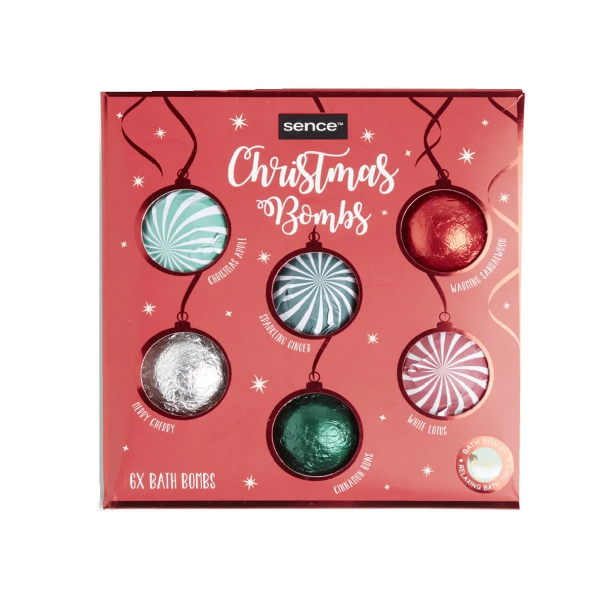 Coffret Noël bombe de bain 6 pièces < Gifi Hot