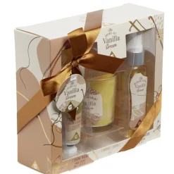 Coffret senteur avec bougie/crème mains/parfum d'intérieur < Gifi Outlet