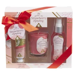Coffret senteur avec bougie/crème mains/parfum d'intérieur < Gifi Outlet