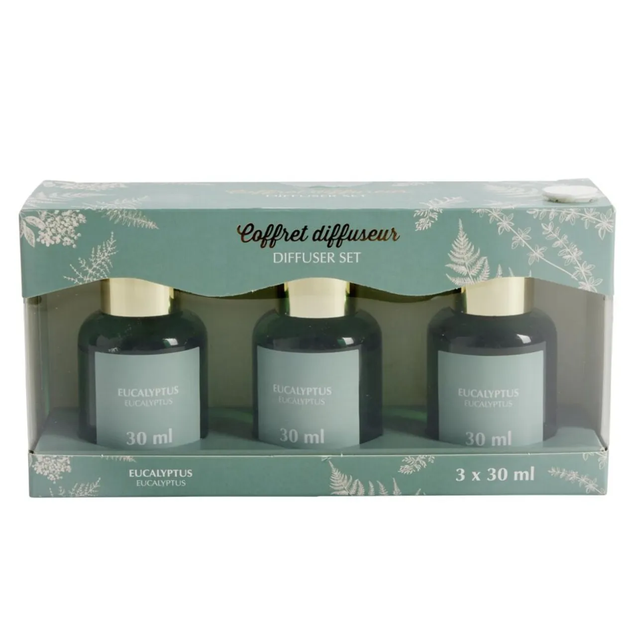 Coffret senteur 3 diffuseurs 30ml (3 modèles)