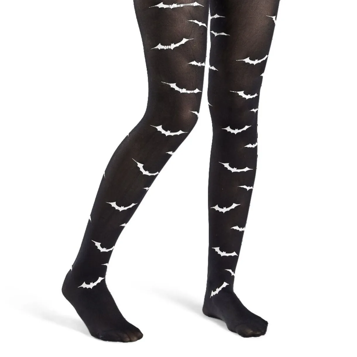 Collant Halloween adulte phosphorescent motif chauve-souris T.unique < Gifi New