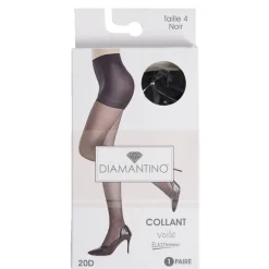 Collant noir voile 20D T2/3/4