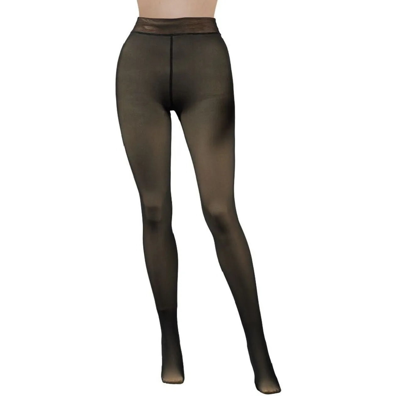 Collant polaire effet peau lisse S/M ou L/XL