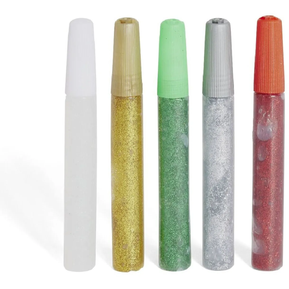 Colle colorée pailletée 10ml x5 < Gifi Discount