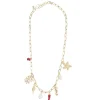 Collier avec pampilles marin métal doré L21cm < Gifi Hot