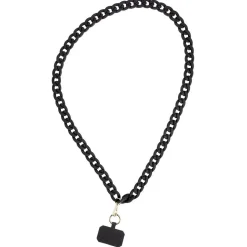 Collier chaîne doré pour téléphone 115cm