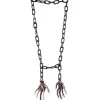 Collier chaîne 3 pendentifs Halloween x3 < Gifi Hot