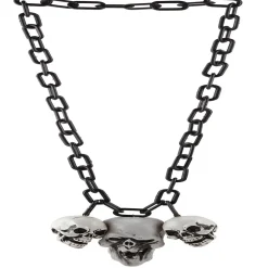 Collier chaîne 3 pendentifs Halloween x3 < Gifi Hot