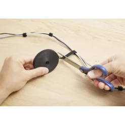 Collier de serrage auto-adhésive réutilisable nylon 5m (3 modèles) < Gifi New