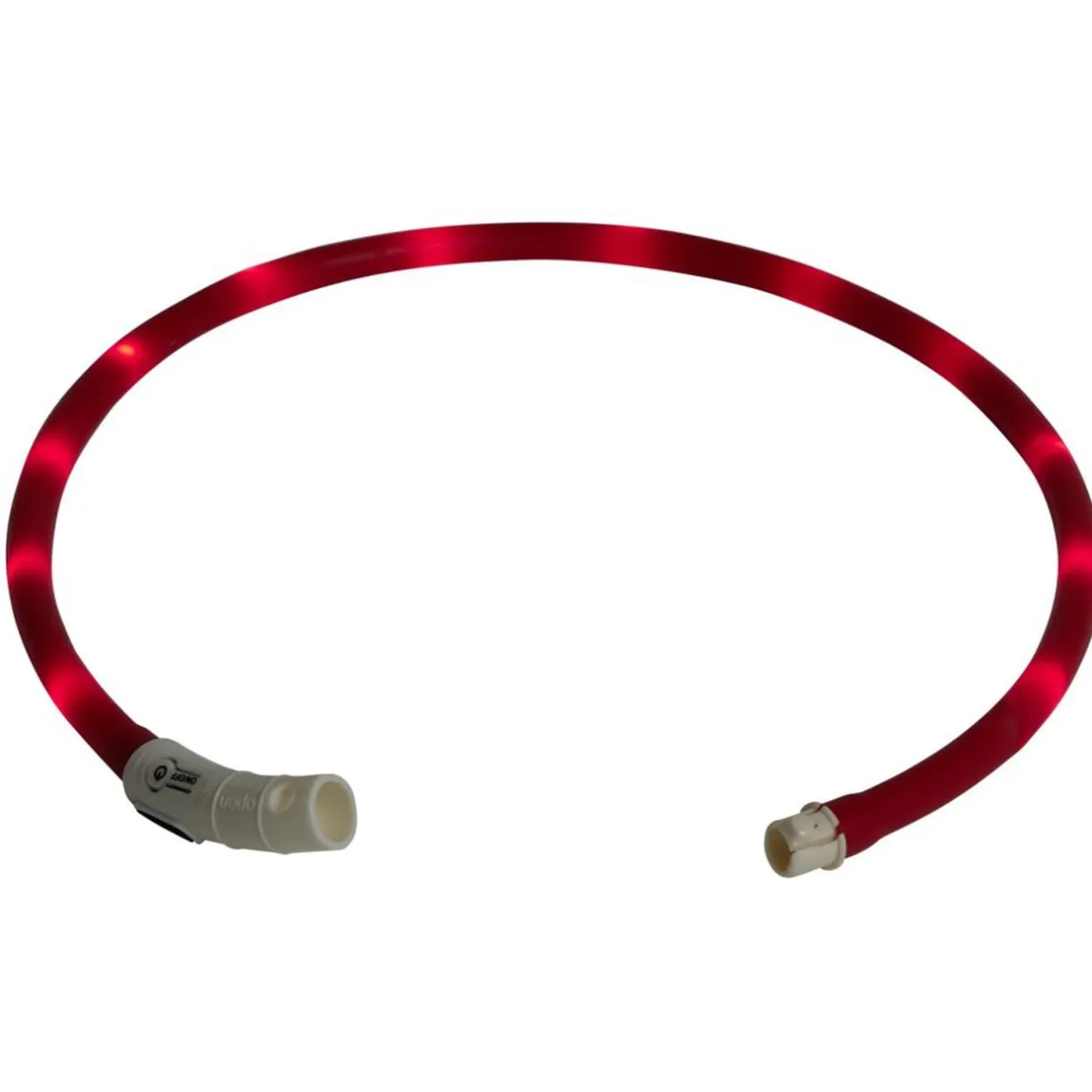 Collier pour chien tube silicone lumineuxLED rechargeable USB < Gifi Outlet