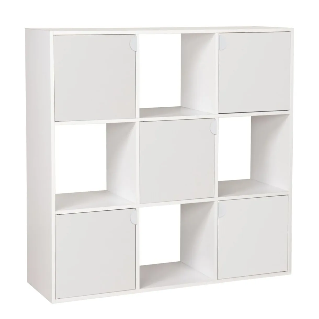 Colonne en bois 6 cases Adam blanc 90xP29,5xH90cm < Gifi Best