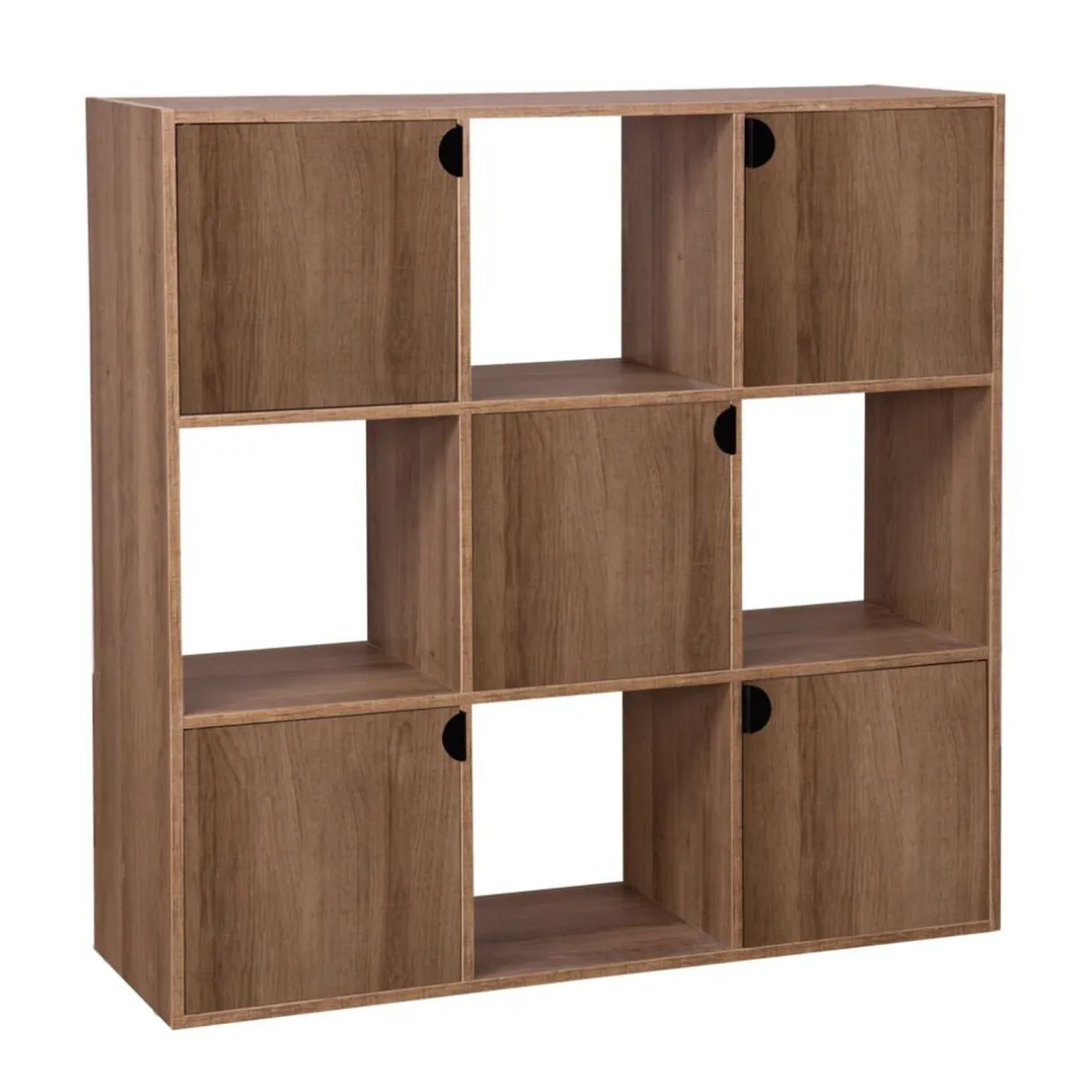 Colonne en bois 6 cases Adam brun naturel 90xP29,5xH90cm < Gifi Hot
