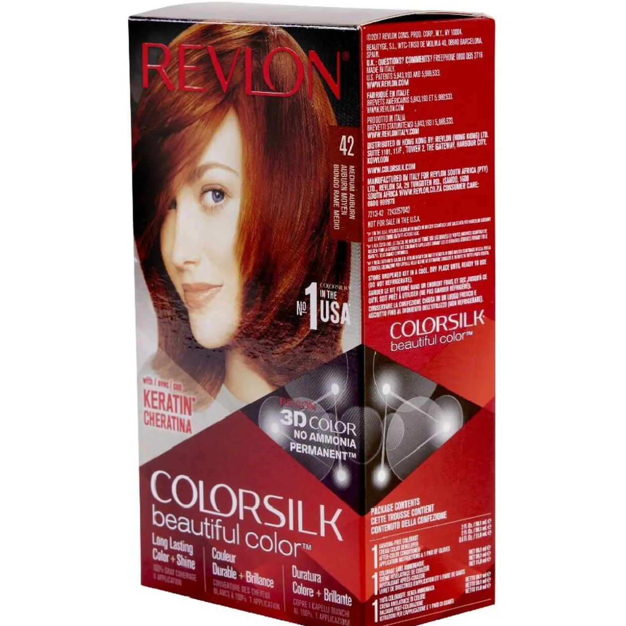 Coloration cheveux Auburn moyen 42 Revlon