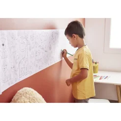Coloriage en papier adhésif rouleau 2m < Gifi